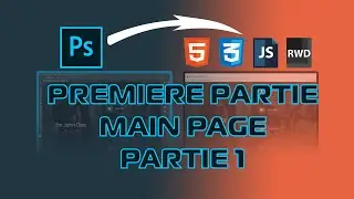 première partie de la page, main page