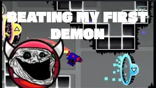 BEATING MY FIRST DEMON!!!🔥