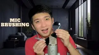 ASMR: WHISPERING 13 PHRASES COMMONLY USED IN THE WORKPLACE with MIC BRUSHING 🖌️