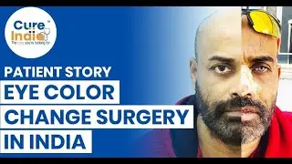 Mr. Omar Hussein from New York change eye color in India. - Brightocular