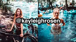 Taking Portraits with Kayleigh Rosen at Ginnie Springs