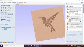 Como crear un medio tono (HALFTONE) a partir de una imagen| Aspire | Código G | DXF