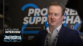 Exclusive Interview: Jon Hughes at Procurement & Supply Chain LIVE London 2024