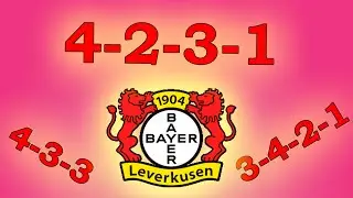 New Formation 4-2-3-1 Bayer 04 Leverkusen