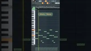 Ahrix - Nova | fl studio midi piano roll chords and melody 