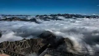 Mer de nuages au Pic du Midi - Juillet 2019