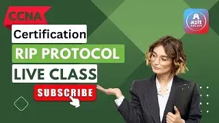 Live Class Lecture on Routing Information Protocol(RIP) | CCNA | A2IT Online