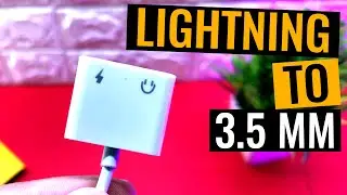 3.5mm Audio and Charging Splitter Adapter for iPhone