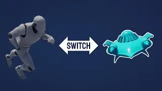 Switch characters in UE4 | Beginner tutorial