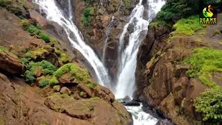 Dudhsagar Waterfalls 2017 | Full View | Teso Noz Apple