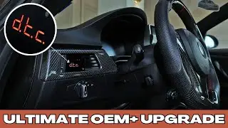 BMW P3 Digital Air Vent Gauge Install for 3 Series (E90-E93) | Monitor Boost, Temps, & More!