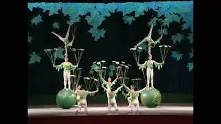Acrobatic China's Plates #41