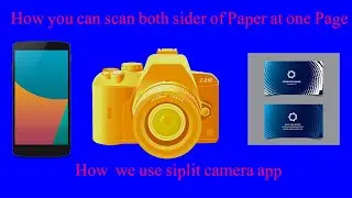 How we can scan a document|How I can scan a document of both side at one page