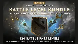 DOTA2 TI10 | BATTLE LEVEL BUNDLE SALE