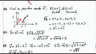 Lecture 42: Vectors (Examples)