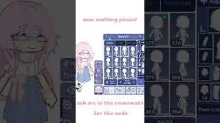 New walking poses in gacha lie 2?! :o Read description 
