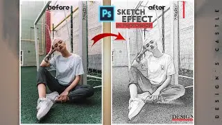 Turn a photo into a pencil sketch in Photoshop tutorial sketch effect in photoshop |Design`s castle