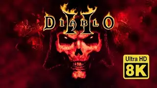 Diablo II intro 8K (Remastered with Machine Learning AI)