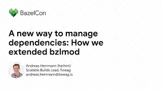 A new way to manage dependencies: How we extended bzlmod
