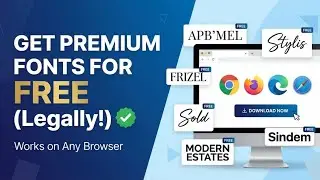 How Designers Download Paid Fonts for Free | Best Font Tools & Tricks (2026)