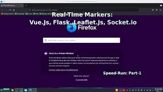 Real-Time Markers: Vue.js, Flask, Socket.io, Leaflet : Speed-Run