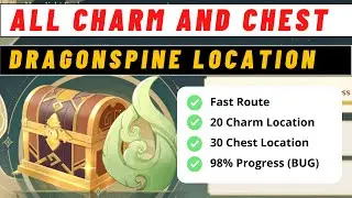 ALL Moonchase Charms & Mystmoon Chests Locations Dragonspine | Genshin Impact Moonlight Seeker