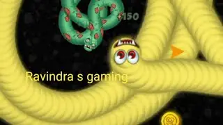 Worms Zone io Biggest Snake New Record 2025| Saamp Wala Game oggy jack #saamp#Ravindrasgaming