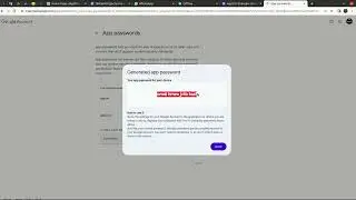 Как создать Google App Password