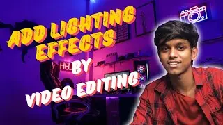 Rgb light effect video | Lighting setup for youtube videos | video editing