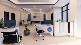 Bank Interior Design | 3D Animation Tour