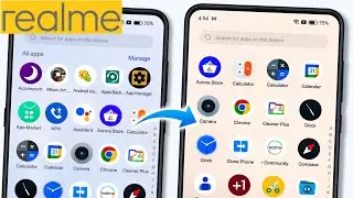 How I change App Drawer Layout on my Realme Phone (Without Root)