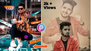 How To Edit Your Photos on PicsArt | Neon Effects Trick Bk Editz 2020