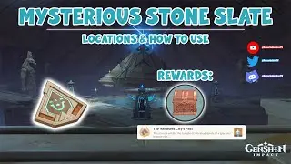 [Hidden Achievement] Mysterious Stone Slate [Locations, How to Use, With Timestamps]