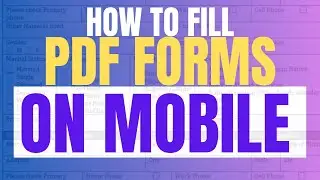How To Fill Up Form On PDF On Mobile (2025 Update, Quick & Easy)