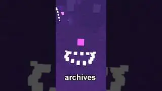 The Minecraft Archives secret....