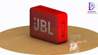 JBL GO2 Blutooth Speaker (3D Design)