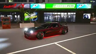 CarX Street - - [DX7-371HP] Night Drive  (High Traffic) [4K/60fps/HDR]