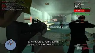 GTA SA:MP: Zombie Mode Gameplay 2 (Defending)