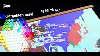 Roblox Tarih oyununda kurduğum devletlerden bir kaç tane