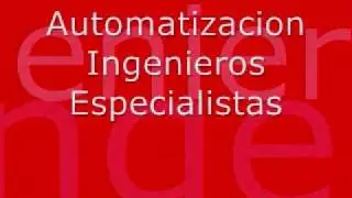Automatizacion Ingenieros Especialistas
