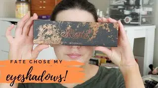 MELT COSMETICS RUST PALETTE | random numbers chose my eyeshadow