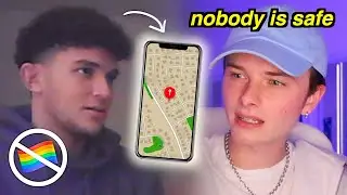 i told homophobes their NAME & LOCATION...