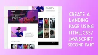Loopstudios landing page from Scratch | HTML, CSS & JavaScript | part 2 responsive view