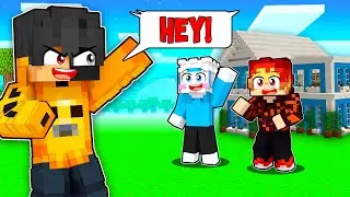 Ethobot Visits My Minecraft City!
