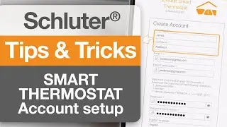 Tips on how to download the Schluter®-DITRA-HEAT-E-RS1 application and how to set up your account.