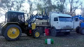 Ремонт KAMAZ.  Демонтаж кузова.