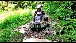 Поездка в Кольчугино (Mavic Pro, ArticCat 700, 800 Guepard, ArticCat 1000