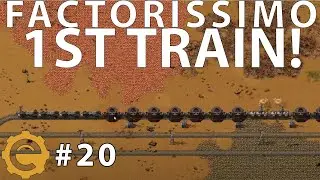 First train! | Factorio Factorissimo #20