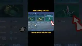 New Settings Tutorial Mobile legends #ml2b #mlbb #mlbbsettings #tutorial #mobilelegends
