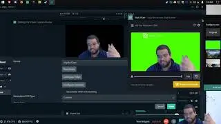 How to have a fake green screen. By using XsplitVcam
